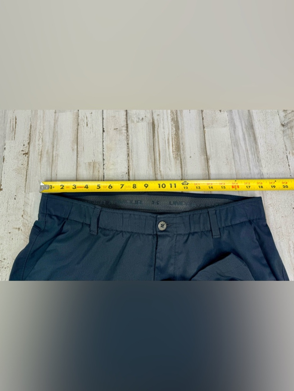 Under Armour Golf Pants Mens 36x32 Black Straight Stretch Nylon Polyester Golf - Picture 6 of 10